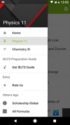 Class 11 Physics Notes android App screenshot 0